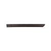 Moulure porte arrire gauche pour FIAT PANDA II (Classic), 2003-2008, noire, baguette, Neuve