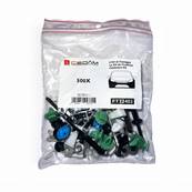 Kit de fixation assemblage Pare chocs avant pour FIAT 500X 2015-2018 (Tous modèles), Neuf