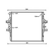 Radiateur de refroidissement moteur pour IVECO DAILY 2011-2014, OEM: 5801255814, Neuf