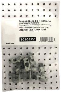 Kit de fixation assemblage Cache sous moteur pour PEUGEOT 207, 2006-2015 (tous modèles), Neuf