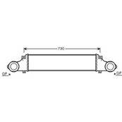 Intercooler pour MERCEDES CLASSE E 2002-2006 (W211), OEM: 2115001102, Neuf