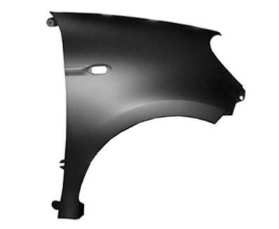 Aile Avant Droite En Plastique Pour Peugeot 307 - Modèles Construits Entre Août 2000 Et Juillet 2005 - Avec Trou Pour Clignotant