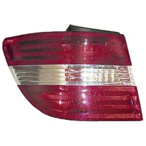 Feu arrière gauche pour MERCEDES CLASSE B phase 1 (T245) 2005-2008, rouge/incolore, Neuf