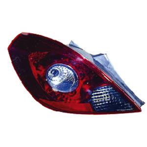 Feu arrière gauche pour OPEL CORSA D phase 1, 2006-2010, rouge/fumé, (3 portes - OPC), Neuf