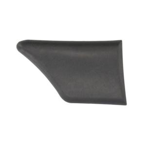 Moulure bouchon latérale sur aile arrière droite pour PEUGEOT PARTNER I phase 2, 2002-2008, Noire, hauteur 10cm, Neuve