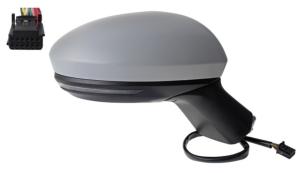 Rétroviseur droit électrique pour RENAULT CLIO V phase 1, 2019-2023, BLIS, rabattable électriquement, sonde, Neuf à peindre