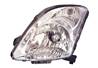 Phare Optique avant gauche pour SUZUKI SWIFT, 2005-2010, H4, corps chrom, Neuf