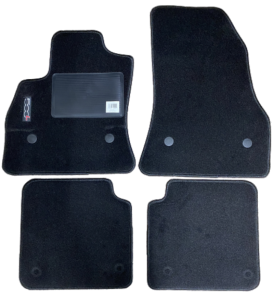 Tapis De Voiture Sur Mesure Pour Fiat 500L (à Partir De 2012) - Kit 4 Pièces, Moquette Haute Qualité, Antidérapant