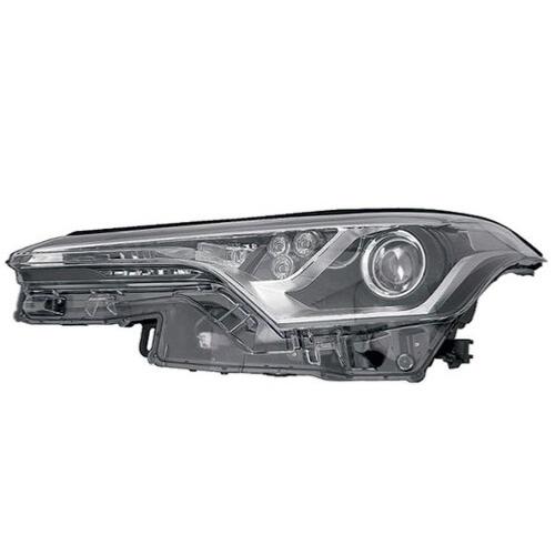 Phare avant gauche pour TOYOTA C-HR Phase 1, 2016-2019, noir, LED