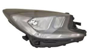Phare droite pour TOYOTA AYGO III phase 1 depuis 2022, H11-HB3-PY21W-W5W, avec feu de jour à LED, Neuf