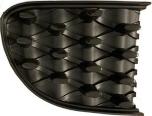 Grille de calandre droite inférieure pour FIAT 500 depuis 2015, Noire, Neuve