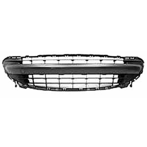 Grille De Calandre Avant Pour Peugeot 206 - Occasion, état Correct, Quelques Marques D'usure