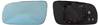 Miroir Glace rtroviseur gauche pour AUDI A6 I 1994-1997, asphrique, bleu, Mod. Grand