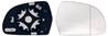 Miroir Glace rtroviseur droit pour AUDI A6 III ph. 2 2008-2011, dgivrant, asphrique, Neuf