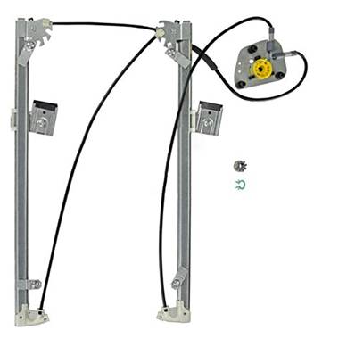 Lève vitre électrique avant droit pour VOLKSWAGEN TRANSPORTER T5 phase 1 2003-2009, sans moteur, Mod. 3 portes, Neuf