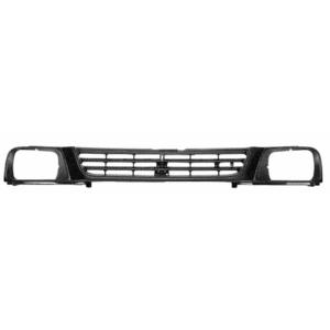 Grille de radiateur pour MITSUBISHI L200 III phase 1, 1996-2000, noire, Mod. 06/96>03/98, Neuve