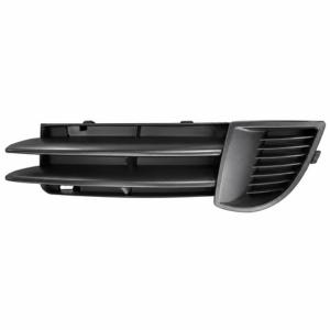 Grille gauche pare-chocs avant pour AUDI A3 II ph.1 (3 portes) 2003-2005, sans antibrouillard, Mod. 2005>, Neuve