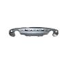 Spoiler pare-chocs arrire pour AUDI Q5 I ph. 2 2012-2016, avec chappement simple droite & gauche Mod. S-Line, argent, Neuf