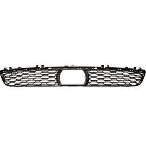 Grille centrale pare chocs avant pour BMW Serie 5 G30/G31/F90 M-TECH, depuis 2018, noire, régulateur de vitesse adaptatif, Neuve