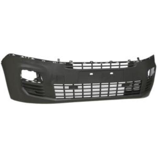 Pare chocs avant pour FIAT DOBLO III phase 1 2022-2023, noir gaufré, cache crochet, Neuf