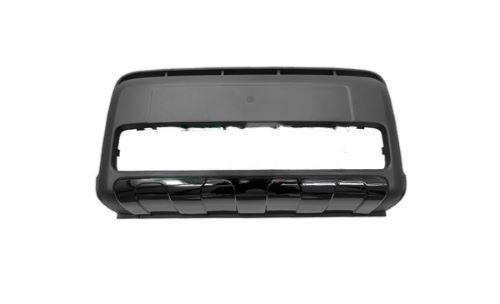 Moulure pare chocs avant centrale pour FIAT PANDA 4x4/NAT.POW. depuis 2013, avec protection noir brillant,Neuve