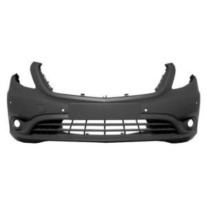 Pare chocs avant pour MERCEDES VITO III (W447) 2014-2019, 6 trous radar et feux antibrouillard, Neuf à peindre