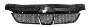 Grille radiateur pour PEUGEOT 406, 1999-2004, avec profile chromee, Neuve