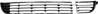 Grille de calandre inférieure pour RENAULT CLIO II phase 3, 2004-2005, noire, pare chocs avant