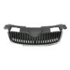 Grille radiateur pour SKODA FABIA II ph. 1 2007-2010, noire, cadre chromée, Neuve