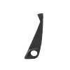 Grille droite pare-chocs avant pour TOYOTA CH-R phase 2 depuis 2020, noire, avec emplacement pour antibrouillard, Neuve