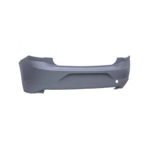 Pare chocs arrière pour VOLKSWAGEN POLO VI phase 2 depuis 2021, avec cache crochet, trous PDC, Supports, Mod. GTI, Neuf à peindre