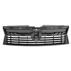 Grille de calandre supérieure pour DACIA DUSTER I phase 1, 2010-2013, noire, Neuve