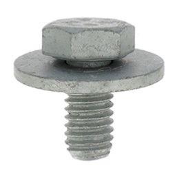 Sachet de 20 vis avec rondelle M6-1.00 X 12 mm d'aile avant pour SEAT,SKODA,VOLKSWAGEN Neuf