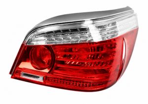 Feu arrière droit pour BMW Serie 5 E60-E61 RY, 2007-2010, Mod. berline, Rouge-Blanc, Neuf