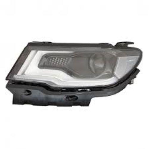 Phare Optique avant droit pour JEEP COMPASS 2017-2021,HB3, avec moteur, feu de jour, LED, Neuf