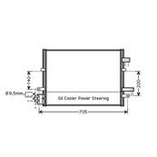 Condenseur de Climatisation pour FORD MONDEO II ph.2 2003-2007, OEM: 1671716, Neuf