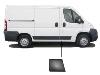 Moulure montant porte avant droite pour FIAT DUCATO III phase 1, 2006-2014, 23cm, noire, Neuve