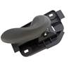 Poigne de porte avant / arrire droite pour FIAT PUNTO II ph. 2 2003-2009, interne, Noire, Neuve