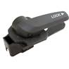 Poigne de porte avant gauche pour FIAT DOBLO II ph. 1 2010-2015, interne, Noire, Neuve