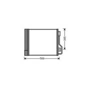 Condenseur de Climatisation pour SMART FORTWO 2007-2011 (451), OEM: A4515000154, Neuf
