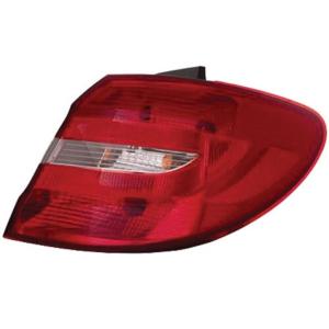 Feu arrière droit pour MERCEDES CLASSE B phase 1 (T246) 2011-2014, rouge/incolore, neuf