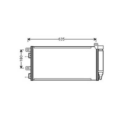 Condenseur de Climatisation pour MINI ONE/COOPER R50/R53 2004-2006, OEM: 64531490572, Neuf