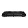 Grille calandre centrale supérieure pour MINI COUNTRYMAN II F60 2017-2020, noire, moulure chromée