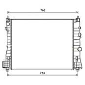 Radiateur de refroidissement moteur pour OPEL MOKKA I 2013-2016, OEM: 1300343, Neuf