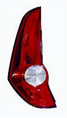 Feu arrière gauche pour OPEL AGILA depuis 2008, Rouge Incolore, Neuf