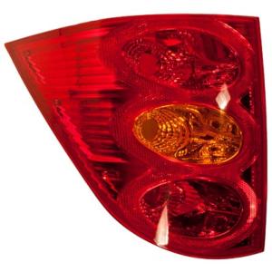 Feu arrière gauche pour PEUGEOT 1007, 2005-2010, orange et rouge, Neuf