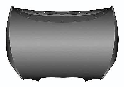 Capot moteur pour SEAT LEON II ph. 1 de 2005 à 2009, Neuf à peindre
