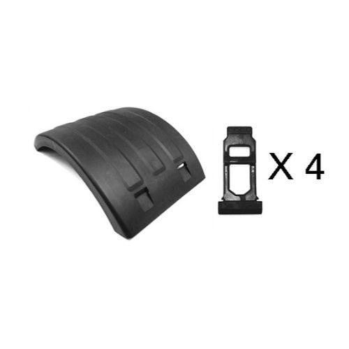 Pare-boue d''aile supérieure haute pour VOLVO FH2 depuis 2012, avec kit courroie en caoutchouc 200.00502, Neuf