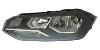 OCCASION - Phare Optique avant gauche pour VOLKSWAGEN POLO VI phase 1, 2017-2021, H7+H7+WY21W, avec moteur