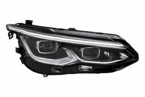 Phare optique avant droit à led pour VOLKSWAGEN GOLF VIII depuis 2020, electrique, chrome, version VALEO, avec moteur, Neuf